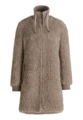 Gil Bret - Plüschjacke Braun - Gr. - 38
