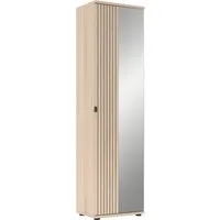 Innostyle Garderobenschrank PISA Garderobenschrank (1-St) Tür re/li montierbar, ausziehbare Kleiderstange, Soft Close