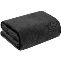 Eurofirany Tagesdecke Terra Collection, Velvet Tagesdecke Samt mit Steppung Dekorative Decke