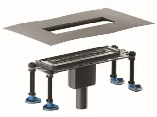 Dallmer Ablaufgehäuse DallFlex 2.0 senkrecht, DN 50, 570024 570024