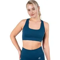 Stark Soul® Sporttop Sport Bra "reflect" Racerback, herausnehmbare Cups - Sport BH