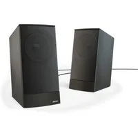 Hama PC Lautsprecher Boxen Set für PC oder Notebook, Farbe Schwarz PC-Lautsprecher (8 W, Lautsprecherregelung, 3,5 mm Klinkenstecker, externes Netzteil)