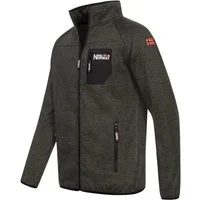 Geographical Norway Fleecejacke Herren Übergangs Jacke Fleece Sweat Übergangs Jacke Frühlings