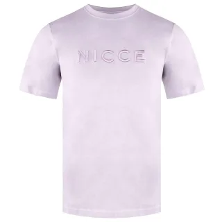 Nicce Short Sleeve Hellrosa Herren Baumwoll Quecksilber T-Shirt 0034 K002 0743