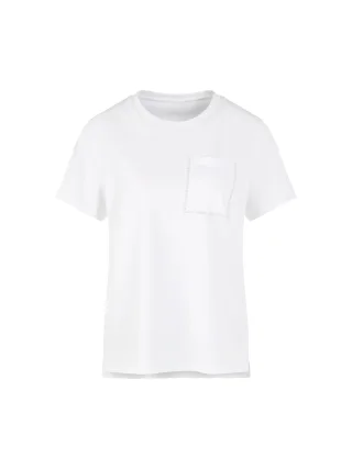 Marc Cain Collections - Shirt aus Baumwollstretch white - Gr. - 42