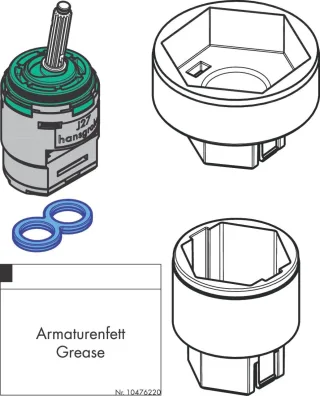 Hansgrohe Joystick - Kartusche J27 , 96783000 96783000