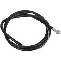 FISCHER Fahrrad Bremszug Fischer Bremszug Bowdenzug vorne 85228 (1-St), Länge Innenzug : 0,7 m, Länge Außenzug : 0,55m, mit Doppelnippel