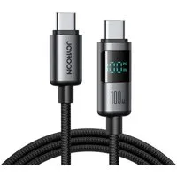 JOYROOM Pro Prism USB-Kabel, (120 cm), 100W USB-C Kabel mit Digitalanzeige und 1,2m Länge