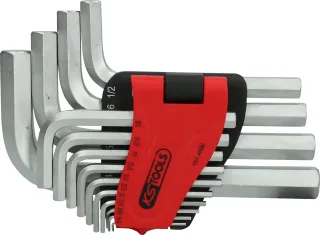 KS Tools Innensechskant-Winkelstiftschlüssel-Satz, im Klapphalter,14-tlg1/16"-3/4" - 151.4600