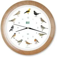 KOOKOO Wanduhr Singvögel