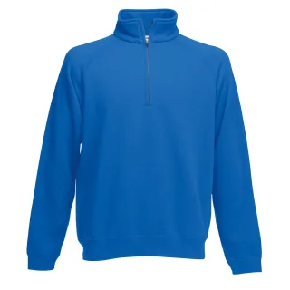 Fruit Of The Loom Herren Premium 70/30 Zip Neck Sweatshirt (Königsblau)