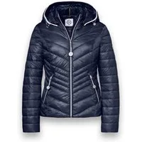 District Funktionsjacke Übergangsjacke Magnolia (mit Kapuze, wasserabweisend) navyblau Damen