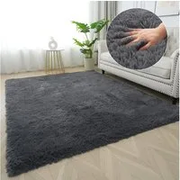OTTO home Hochflor-Teppich Leava, besonders weich und kuschelig, leichter Glanz, rechteckig, Höhe: 37 mm, uni, Mikrofaser Teppiche, Plüsch, Wohnzimmer, Schlafzimmer, Esszimmer