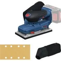 Akku-Schwingschleifer GSS 18V-18 Professional solo, 18Volt blau/schwarz, ohne Akku und Ladegerät, in L-BOXX