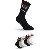 Fila Socken UNISEX LIFESTYLE PLAIN SOCKS (6-Paar) mit Logo-Schriftzug
