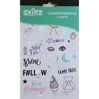 Glorex Stickerbuch Glorex Sticker-Buch Holographie