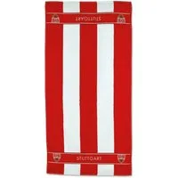 VfB Stuttgart Handtuch VfB Stuttgart Badetuch gestreift 70x180 cm