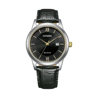 Citizen Herrenuhr Leder Eco-Drive AW1784-16E