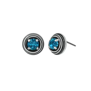 konplott - Ohrstecker - Cages blau