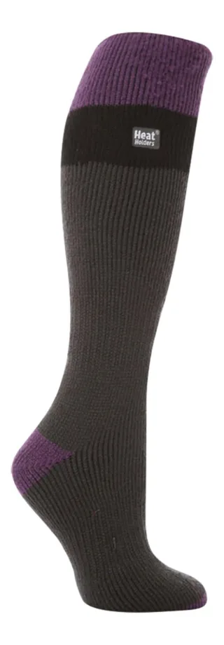 Extra lange kniehohe Ski-Thermo-Skisocken für Damen, 2,3 TOG