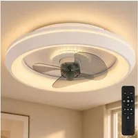 GLOBO LIGHTING Deckenventilator, Deckenventilator mit Licht Lampen mit Ventilator