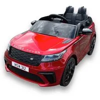 TPFLiving Elektro-Kinderauto Range Rover Velar - Rot - Farbe:, Belastbarkeit 30 kg, Elektro Go-Kart - Kinder Elektrofahrzeug Kinderauto elektro