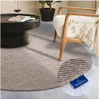 Villeroy & Boch Wollteppich Francois, rund, Höhe: 7 mm, in rund, oval, Läufer, handgewebt, Wolle, Wohnzimmer, Schlafzimmer