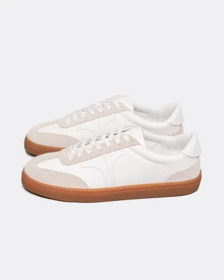 Ted Baker Robbert Herren Retro Wildleder-Leder-Mix Sneaker
