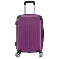 Flexot Hartschalen-Trolley F-2045 Kofferset, 360° Rollen, robuster Reisekoffer, Bordcase, 4 Rollen, Robuster und moderner Koffer mit vier 360° Rollen und Zahlenschloss