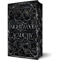Nightwood Academy 5 – Dark Romantasy Serie / Amber Auburn, Sammelband mit Buchklappen und wunderschönem Farbschnitt