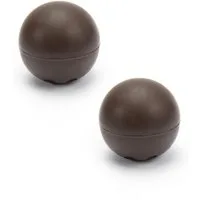 sossai® Türstopper Bodenstopper / Wandstopper NTS6 - GLOBE (2 St), Farbe: Braun
