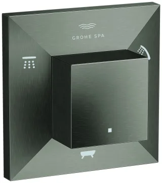 GROHE 5-Wege Umstellung Allure Brilliant 29399 FMS hard graphite gebürstet, 29399AL0 29399AL0