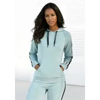 Bench. Loungewear Kapuzensweatshirt mit Seitenstreifen und Kängurutasche, Home- und Loungewear Serie
