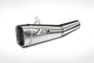 ZARD Sport Auspuff Komplettanlage mit Kat Edelstahl Yamaha MT-07 Bj. 2014-2016 eintragungsfrei /+ABE