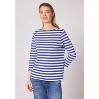 STREET ONE 3/4-Arm-Shirt aus reiner Baumwolle