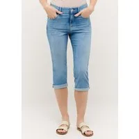 ANGELS Caprijeans CICI TURN UP mit Stretch und Aufschlag