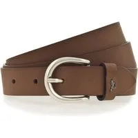 MUSTANG Ledergürtel "Harper" Pull-Up-Leder mit Vintagecharakter, in schmaler Form, 2,5 cm