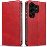 Tec-Expert Handyhülle Tasche Hülle für Samsung Galaxy S25 Ultra 6.8 Zoll, 6.8, Cover Klapphülle Case mit Kartenfach Fliphülle aufstellbar