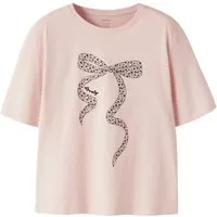 Name It Rundhalsshirt NKFLOTTI SS NREG TOP BOX Baumwolle, regular fit