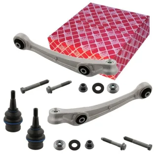 2 Febi Querlenker + Traggelenk vorne Audi A4 A5 A6 A7 Q5