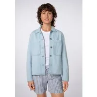 SUBLEVEL Jeansjacke Damen Denim Jacke Denim Overshirt mit Brusttaschen