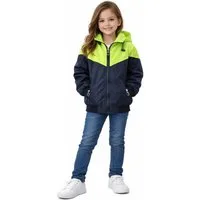 Girls Fashion Allwetterjacke Übergangsjacke mit Kapuze Kinder Jacke MH7273