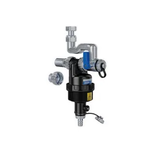 Caleffi Dirtmagslim Schlammabscheider 545555001 Unterputz 3/4" AG x 3/4" IG Überwurf, mit Magnet