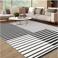 GarveeMore Teppich Teppich Wohnzimmer Waschbarer Teppich Schlafzimmerteppich