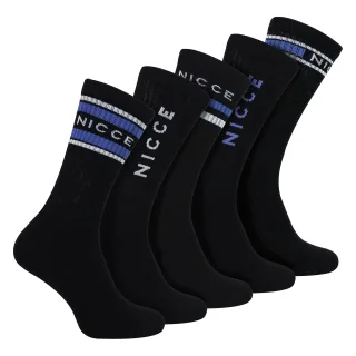 5er Pack Herren Socken - Weiche Atmungsaktive Baumwoll-Alltagsocken