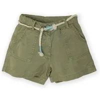 THREE OAKS Jeansshorts M340026:Mädchen Shorts mit Deko Kordel