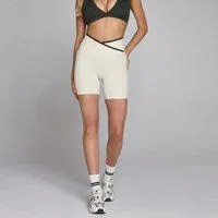 MP Damen Tempo Contrast Shorts - Elfenbein - L