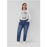 s.Oliver Slim-fit-Jeans Jeans-Hose Jeans / Mid Rise / Tapered Fit / cosy inside