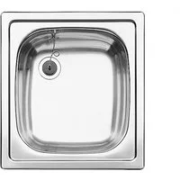 Blanco Edelstahlspüle Blanco Top EE 4 x 4 Edelstahlspüle Naturfinish Set, (1 St)