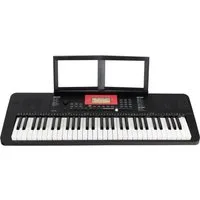 Classic Cantabile Home-Keyboard LK-290 61 Leuchttasten-Keyboard mit Anschlagdynamik, 580 Sounds, umfangreiche Lernfunktion & Aufnahmefunktion